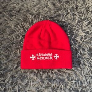 Chrome Hearts Red Beanie